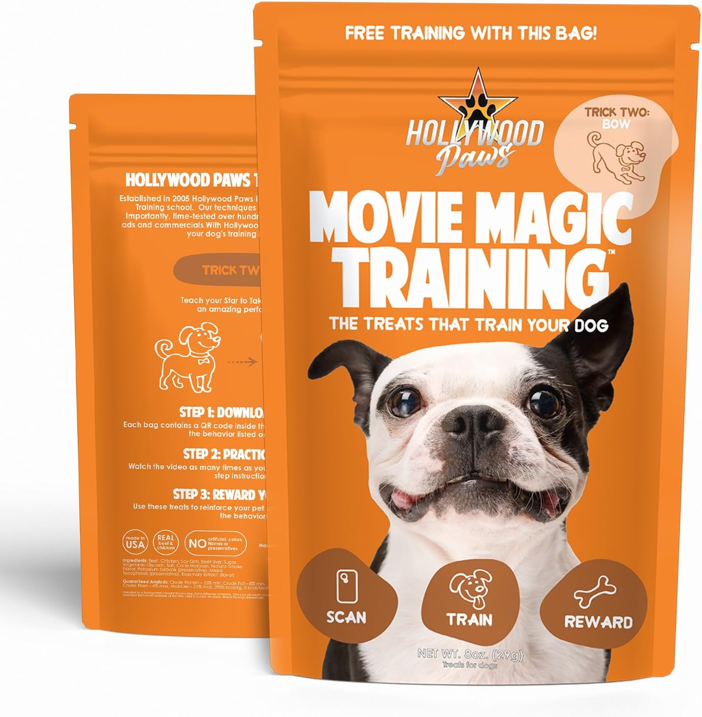 Snack saludable para entrenamiento de perros