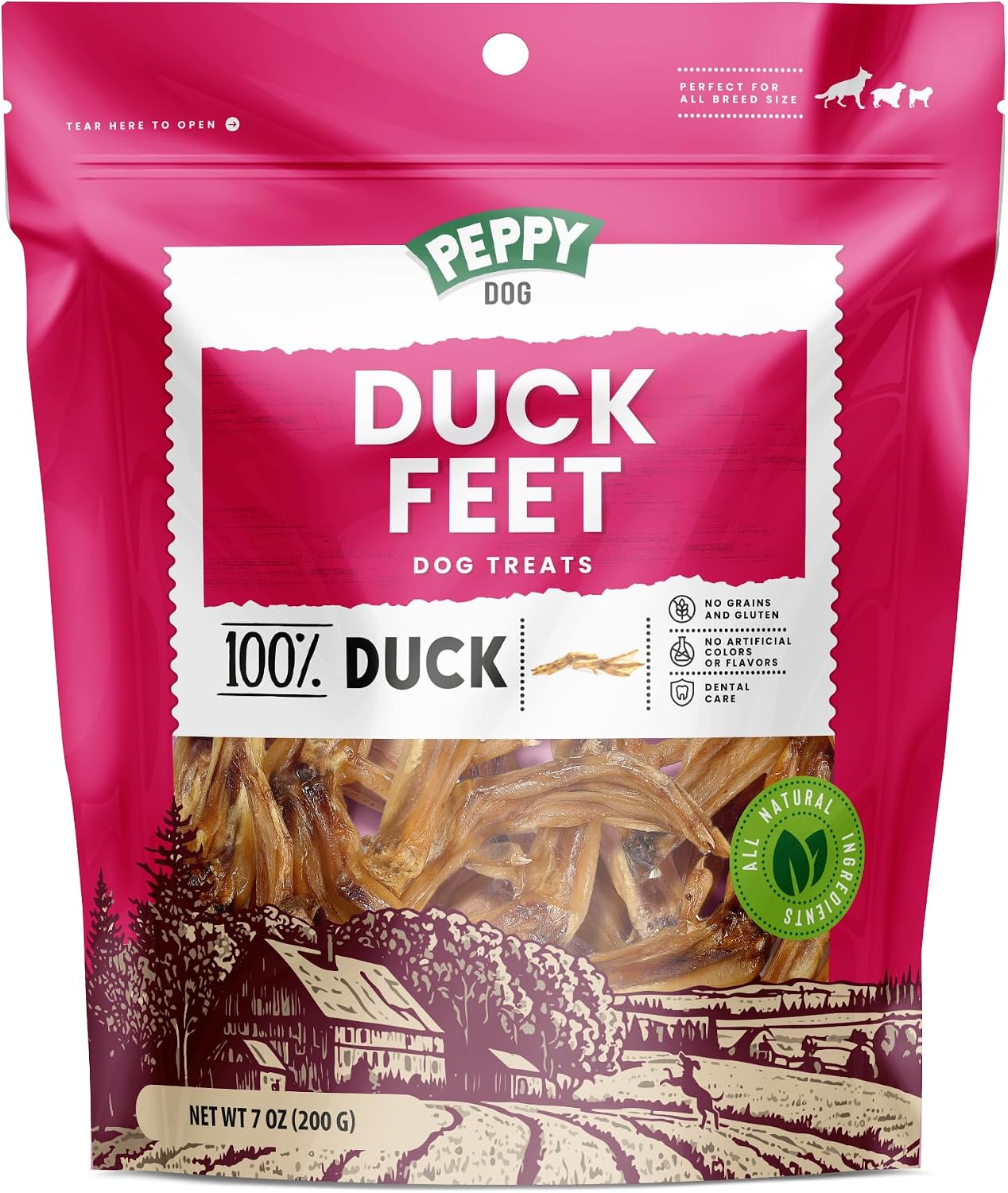 Alimento deshidratado natural para perros