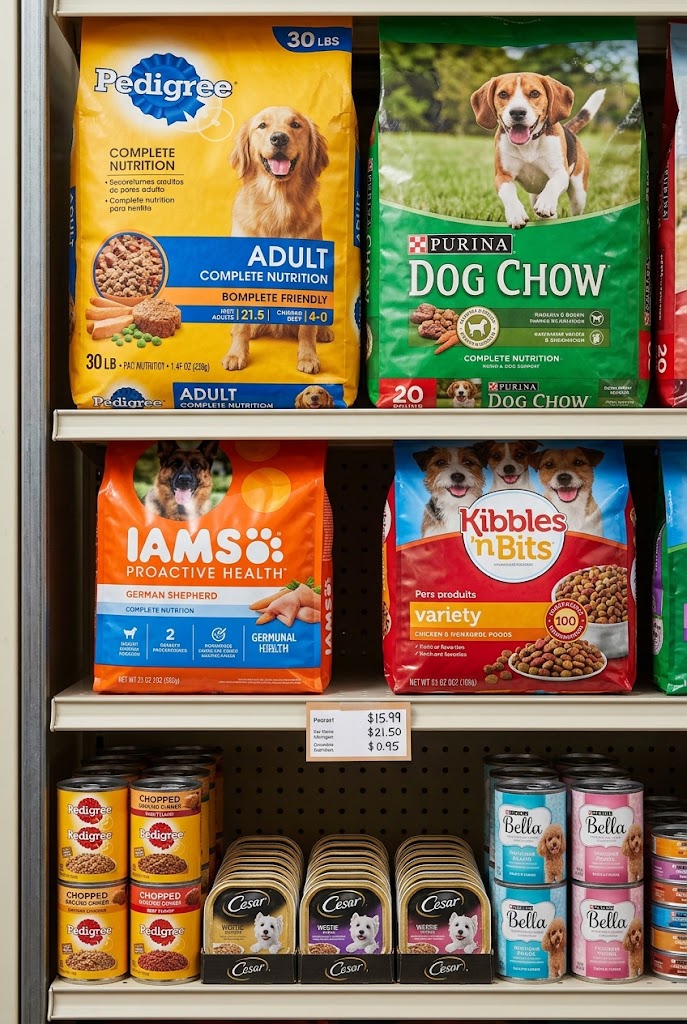 Marcas económicas de comida para perros