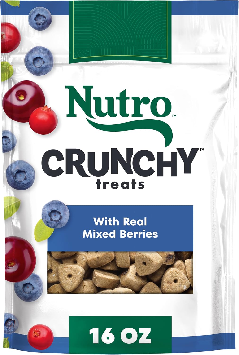 Nutro Crunchy Treats con bayas mixtas 16 oz