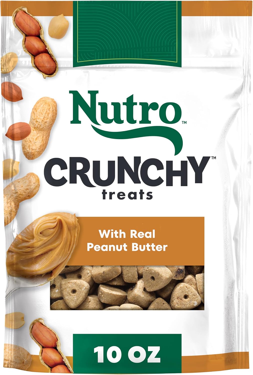 Nutro Crunchy Treats con mantequilla de maní 10 oz