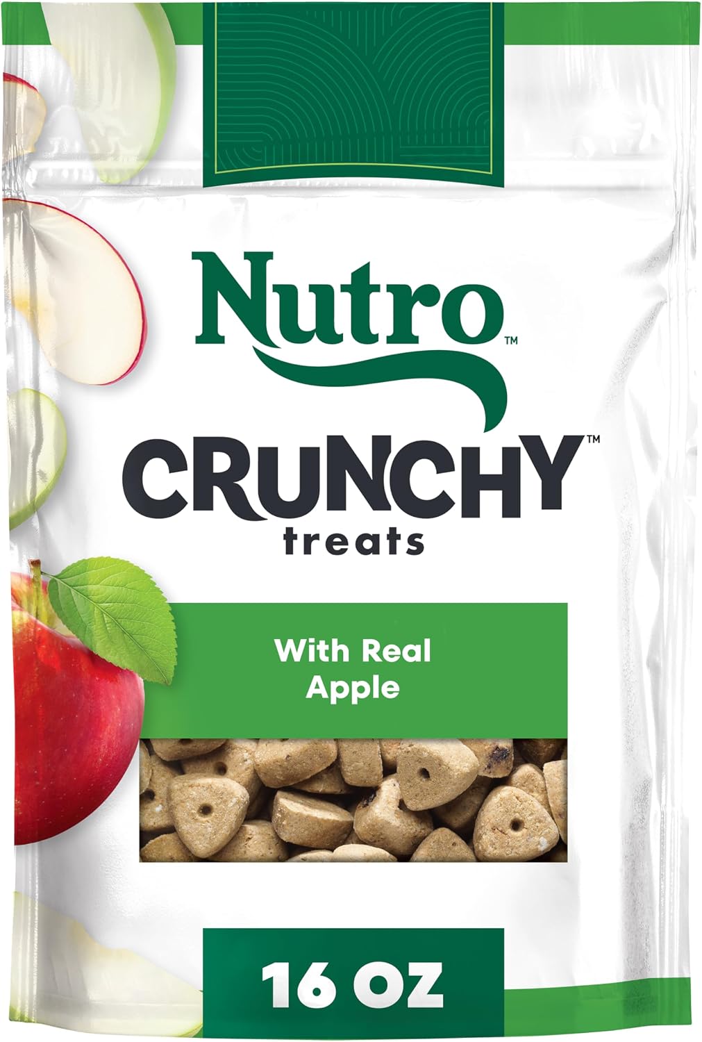 Nutro Crunchy Treats con manzana real 16 oz