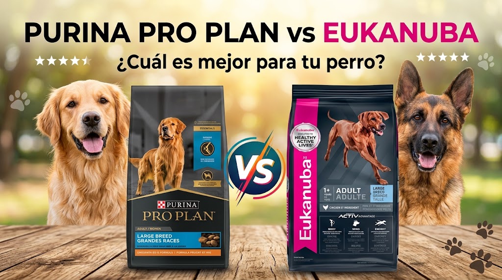 Purina Pro Plan vs Eukanuba: comparación de pienso para perros